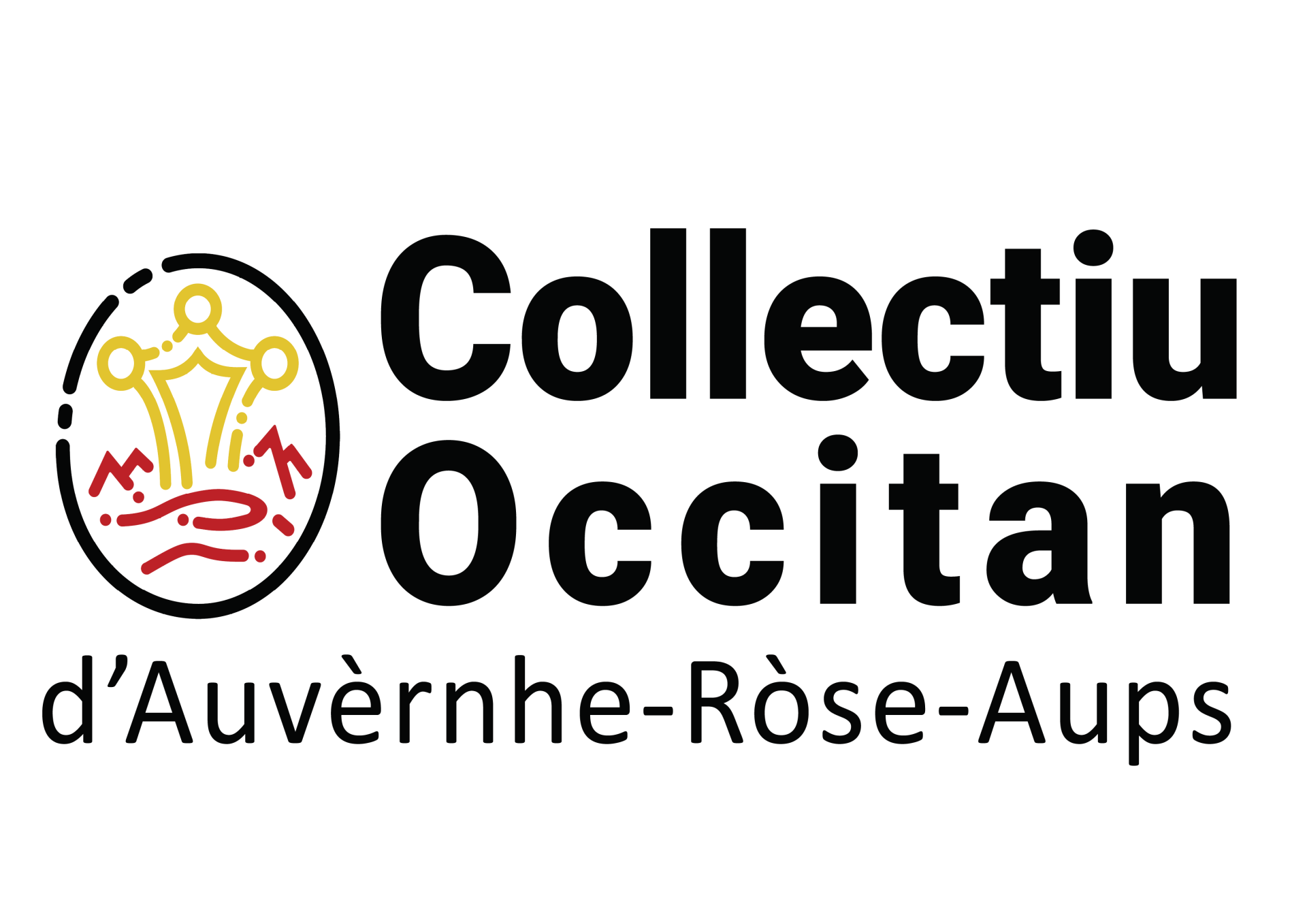 Logo avec couleurs avec texte